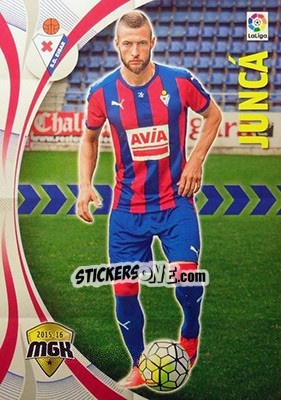 Sticker Juncá - Liga BBVA 2015-2016. Megacracks - Panini