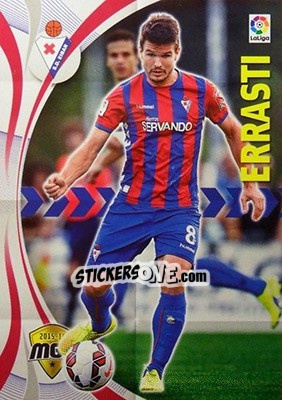 Sticker Errasti - Liga BBVA 2015-2016. Megacracks - Panini