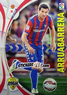 Sticker Arruabarrena - Liga BBVA 2015-2016. Megacracks n. 182 - Panini