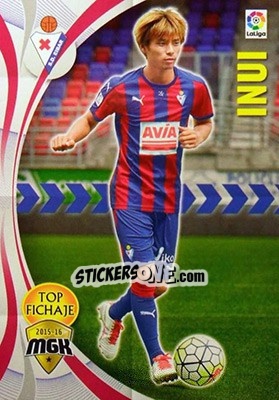 Sticker Inui - Liga BBVA 2015-2016. Megacracks n. 186 - Panini