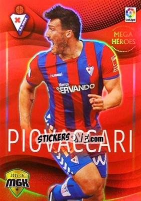 Cromo Piovaccari - Liga BBVA 2015-2016. Megacracks - Panini