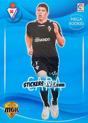 Sticker Capa - Liga BBVA 2015-2016. Megacracks n. 189 - Panini