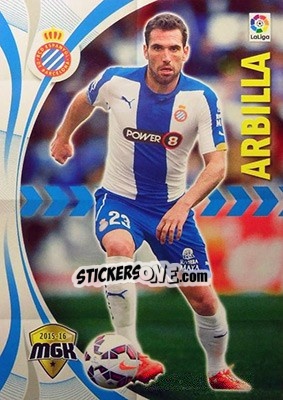 Sticker Arbilla - Liga BBVA 2015-2016. Megacracks - Panini