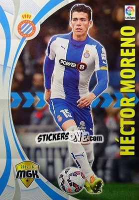 Cromo Héctor Moreno - Liga BBVA 2015-2016. Megacracks - Panini