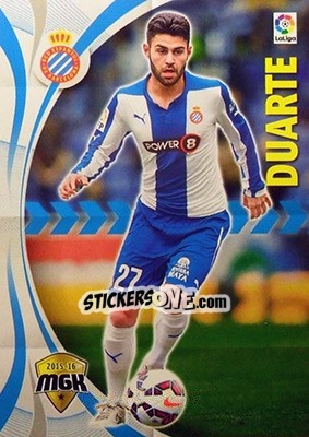 Sticker Duarte - Liga BBVA 2015-2016. Megacracks - Panini