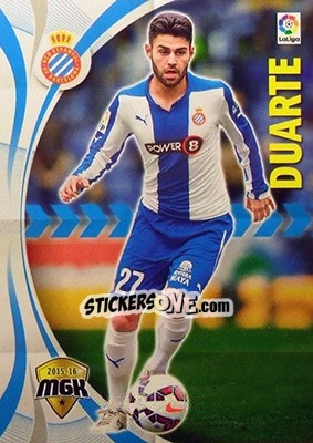 Sticker Duarte - Liga BBVA 2015-2016. Megacracks n. 198 - Panini