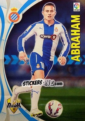 Sticker Abraham - Liga BBVA 2015-2016. Megacracks n. 203 - Panini