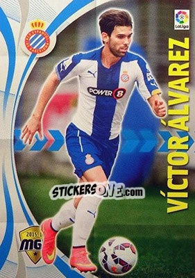 Figurina Víctor Álvarez - Liga BBVA 2015-2016. Megacracks - Panini