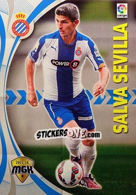 Sticker Salva Sevilla - Liga BBVA 2015-2016. Megacracks - Panini