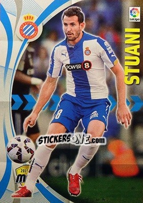 Sticker Stuani - Liga BBVA 2015-2016. Megacracks n. 210 - Panini