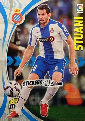 Sticker Stuani - Liga BBVA 2015-2016. Megacracks - Panini