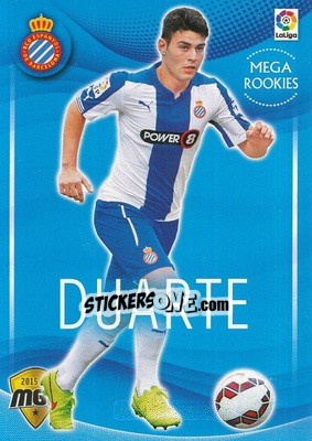 Sticker Duarte - Liga BBVA 2015-2016. Megacracks n. 216 - Panini