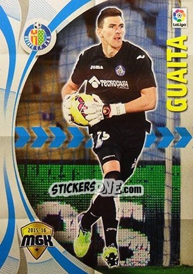 Sticker Guaita - Liga BBVA 2015-2016. Megacracks - Panini