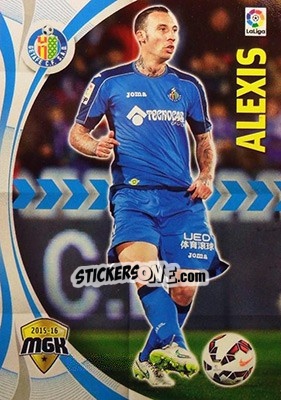 Cromo Alexis - Liga BBVA 2015-2016. Megacracks n. 222 - Panini