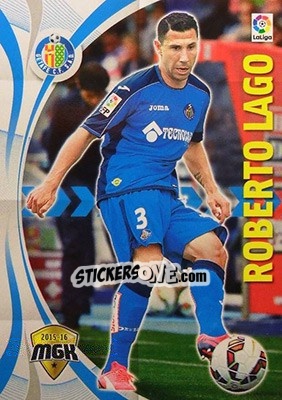 Sticker Roberto Lago - Liga BBVA 2015-2016. Megacracks - Panini