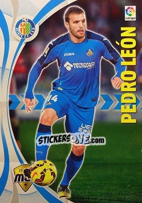 Cromo Pedro León - Liga BBVA 2015-2016. Megacracks - Panini