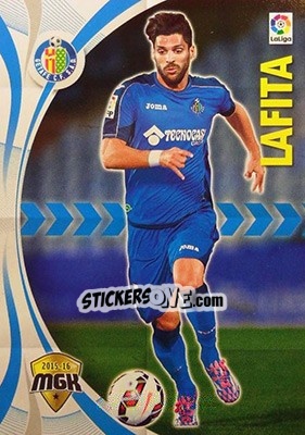 Figurina Lafita - Liga BBVA 2015-2016. Megacracks - Panini