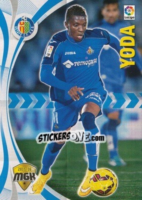 Sticker Yoda - Liga BBVA 2015-2016. Megacracks n. 232 - Panini
