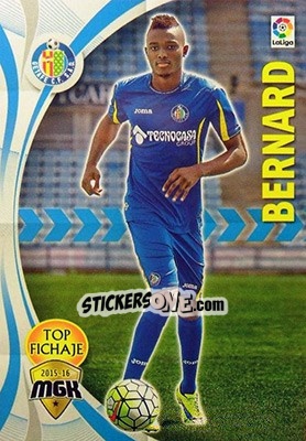 Cromo Bernard - Liga BBVA 2015-2016. Megacracks - Panini