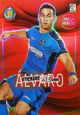 Sticker Álvaro - Liga BBVA 2015-2016. Megacracks - Panini