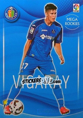 Sticker Vigaray - Liga BBVA 2015-2016. Megacracks - Panini