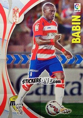 Cromo Babin - Liga BBVA 2015-2016. Megacracks n. 250 - Panini