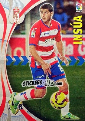 Sticker Insúa - Liga BBVA 2015-2016. Megacracks n. 253 - Panini
