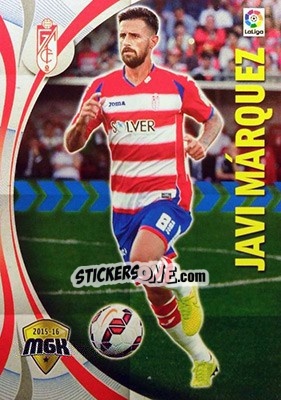 Sticker Javi Márquez - Liga BBVA 2015-2016. Megacracks - Panini