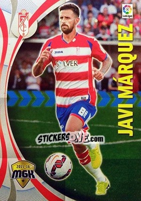 Cromo Javi Márquez - Liga BBVA 2015-2016. Megacracks - Panini