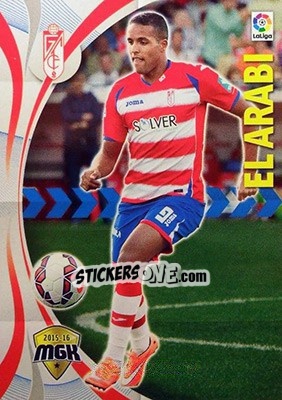 Sticker El Arabi - Liga BBVA 2015-2016. Megacracks - Panini