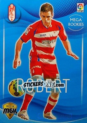 Sticker Robert - Liga BBVA 2015-2016. Megacracks - Panini