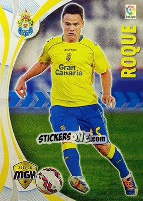 Cromo Roque - Liga BBVA 2015-2016. Megacracks - Panini