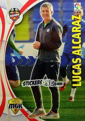 Cromo Lucas Alcaraz - Liga BBVA 2015-2016. Megacracks n. 299 - Panini