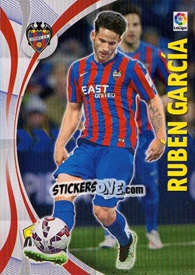 Cromo Rubén García - Liga BBVA 2015-2016. Megacracks - Panini