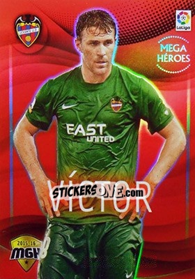 Sticker Víctor - Liga BBVA 2015-2016. Megacracks n. 323 - Panini