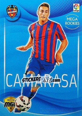 Cromo Camarasa - Liga BBVA 2015-2016. Megacracks n. 324 - Panini