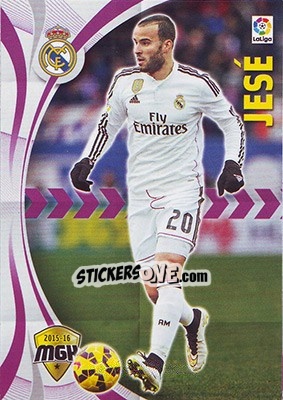 Sticker Jesé - Liga BBVA 2015-2016. Megacracks n. 343 - Panini