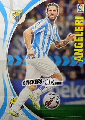 Figurina Angeleri - Liga BBVA 2015-2016. Megacracks - Panini