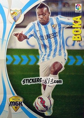 Sticker Boka - Liga BBVA 2015-2016. Megacracks n. 362 - Panini