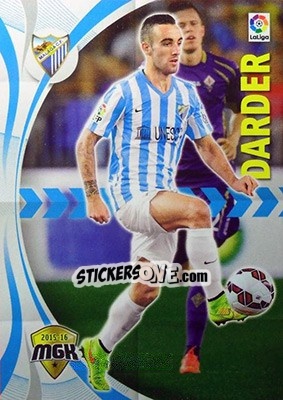 Sticker Darder - Liga BBVA 2015-2016. Megacracks n. 364 - Panini