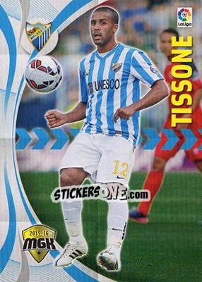 Sticker Tissone - Liga BBVA 2015-2016. Megacracks - Panini