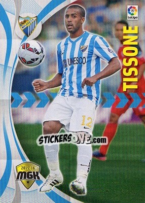 Sticker Tissone - Liga BBVA 2015-2016. Megacracks n. 366 - Panini