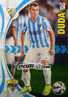 Sticker Duda - Liga BBVA 2015-2016. Megacracks n. 367 - Panini