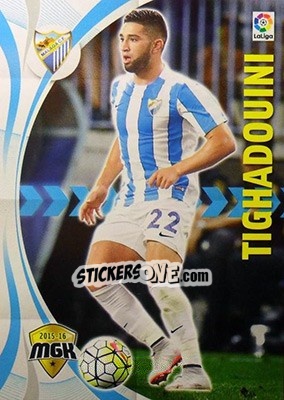 Sticker Tighadouini - Liga BBVA 2015-2016. Megacracks - Panini