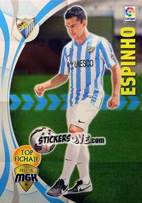 Sticker Espinho - Liga BBVA 2015-2016. Megacracks n. 373 - Panini
