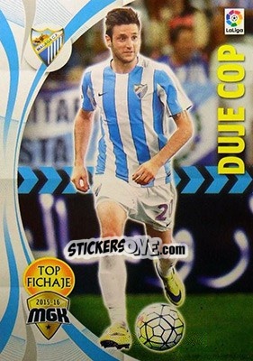 Sticker Duje Cop - Liga BBVA 2015-2016. Megacracks n. 374 - Panini