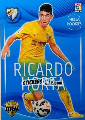 Cromo Ricardo Horta - Liga BBVA 2015-2016. Megacracks - Panini