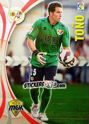 Sticker Toño - Liga BBVA 2015-2016. Megacracks - Panini