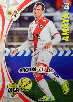 Cromo Amaya - Liga BBVA 2015-2016. Megacracks n. 385 - Panini