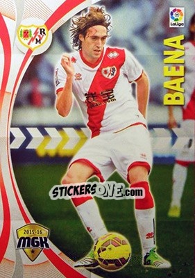 Sticker Baena - Liga BBVA 2015-2016. Megacracks n. 389 - Panini